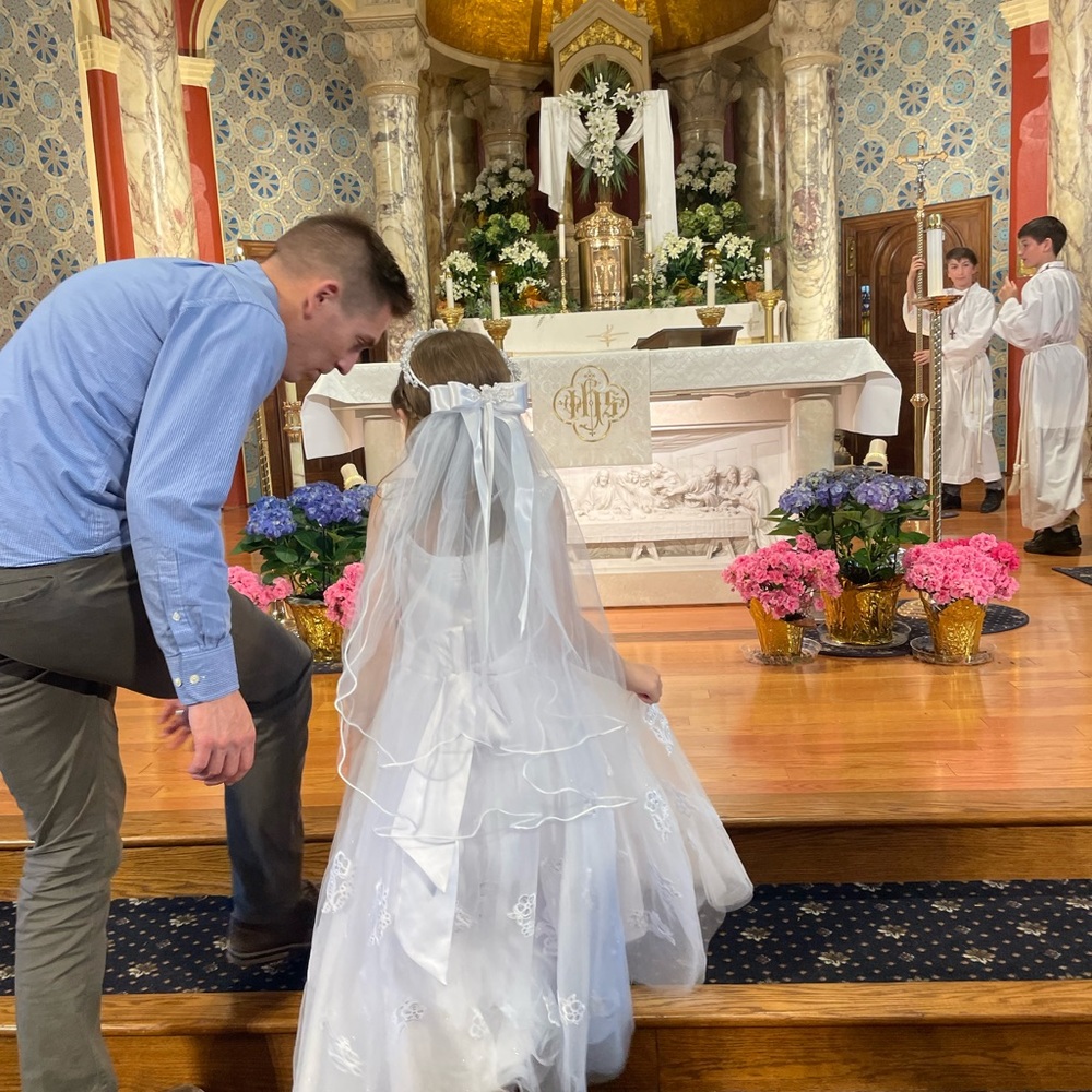 First communion or flower girl dress